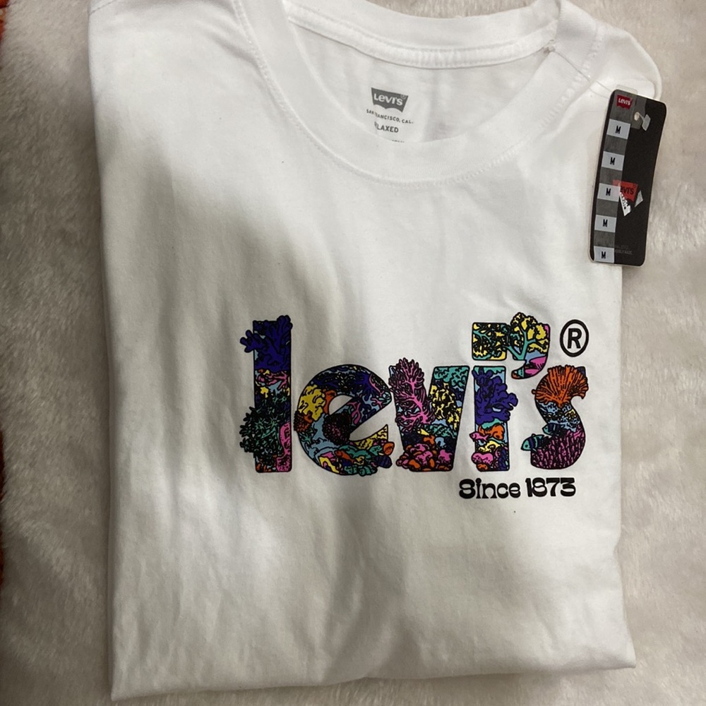 Levi’s Graphic Crew Neck T-Shirt size m - Picture 8 of 10